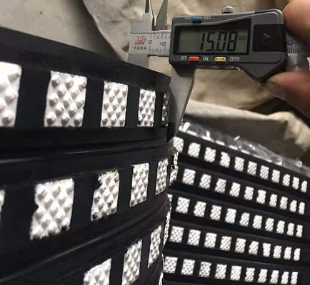 12 मिमी 15 मिमी कन्वेयर ड्रम पल्ली सिरेमिक लैगिंग