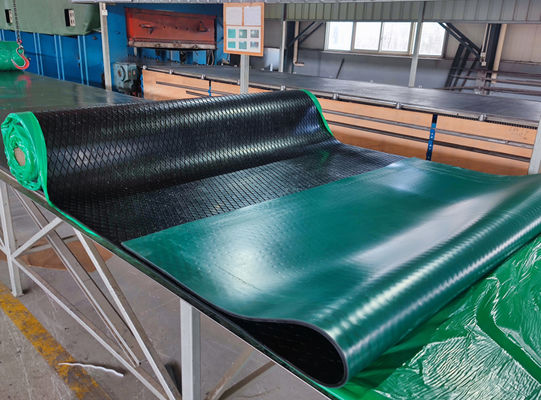 डायमंड ग्रूव्ड रबर पुली लेगिंग