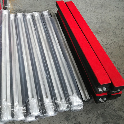 UHMWPE रबर पैड कन्वेयर इम्पैक्ट बार्स कन्वेयर सपोर्ट स्लाइडिंग इम्पैक्ट बार