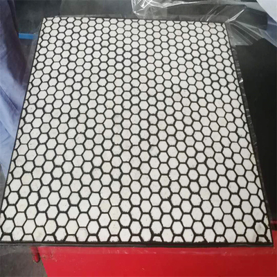 च्यूट हूपर के लिए स्क्वायर 100x100 सिरेमिक वियर प्लेट लाइनिंग